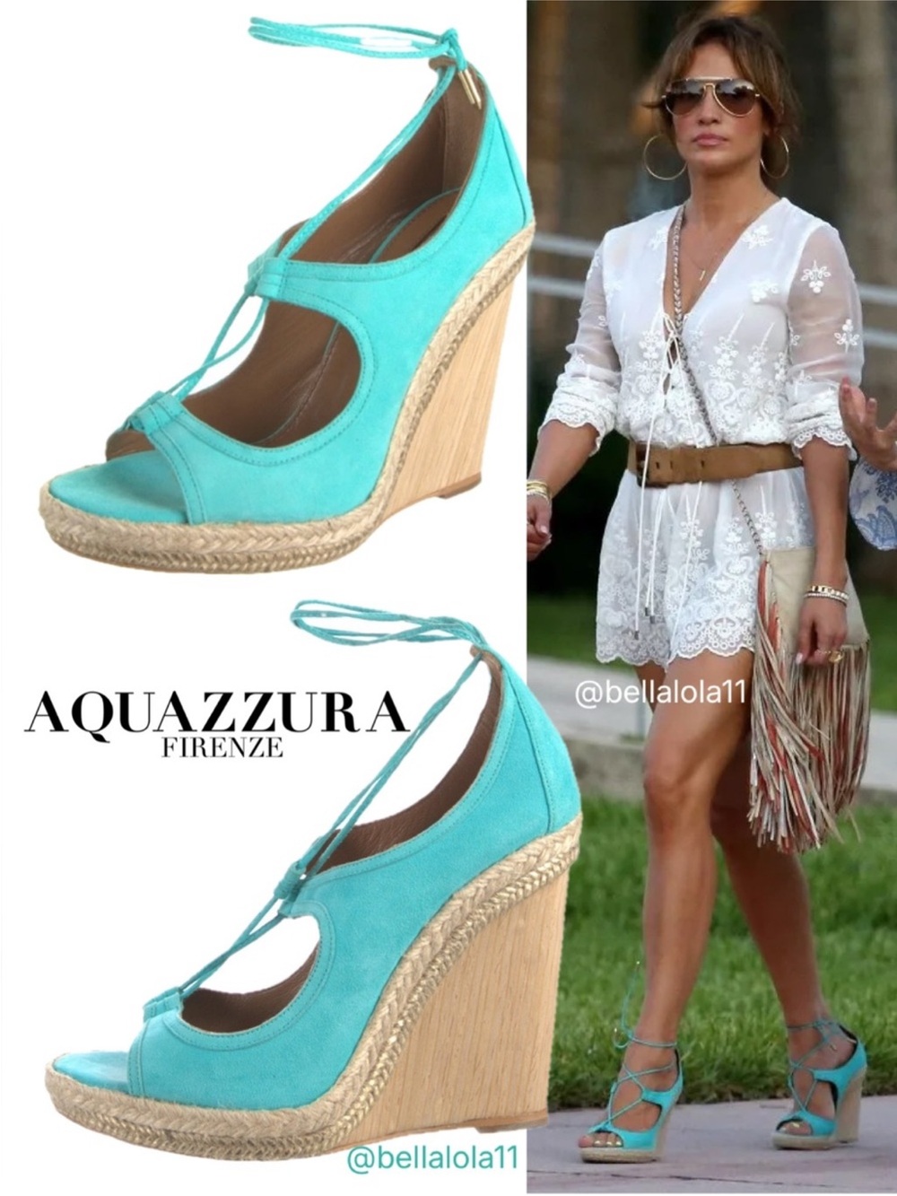 AQUAZZURA Jennifer Lopez wedges